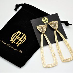 House of Harlow 1960 Mesa Door Knocker Earrings in Gold